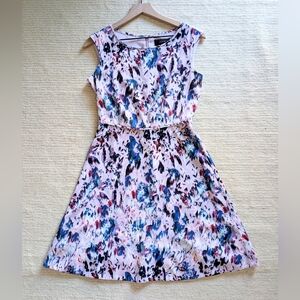 J Crew Party Dress Abstract Floral